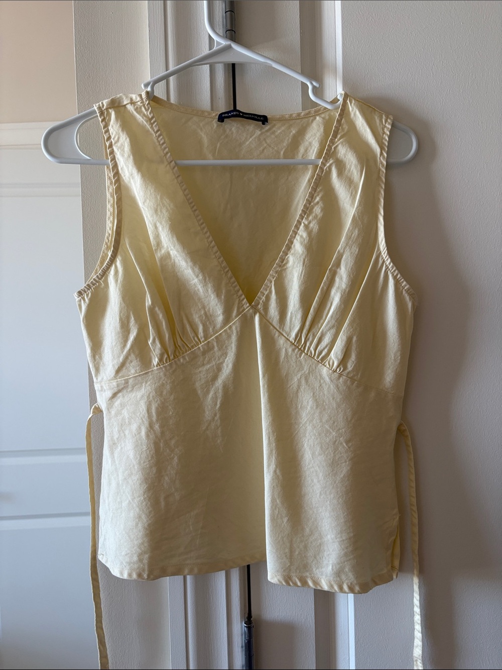 Brandy Melville Butter Yellow Top